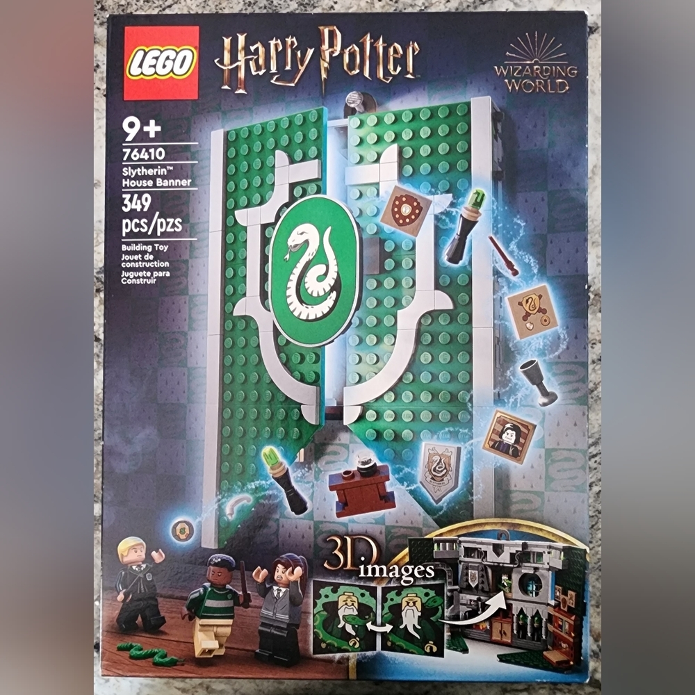 Lego Harry Potter Slitherin House Banner 76410